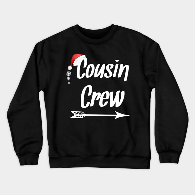 Cousin Crew Christmas Pajamas t shirt Crewneck Sweatshirt by FouadBelbachir46